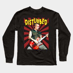 Indestructible Threads Disturbeds Band Tees, Unleash Your Inner Warrior in Rock-Infused Style Long Sleeve T-Shirt